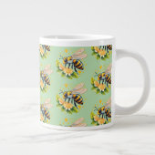 Europäische Honigbiene Jumbo-Tasse (Rechts)
