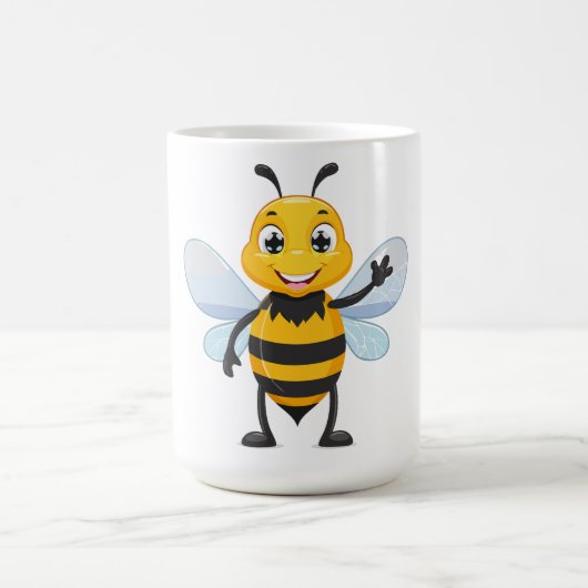 Europäische Honigbiene Kaffeetasse (Mittel)