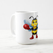 Europäische Honigbiene Kaffeetasse (Vorderseite Links)