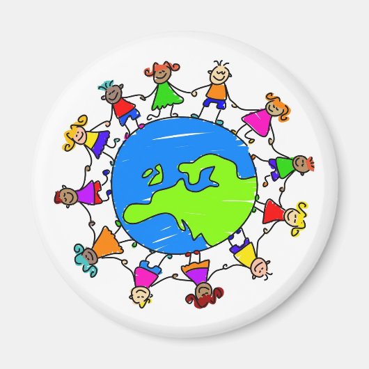 Europäische Kinder Magnet (Vorne)