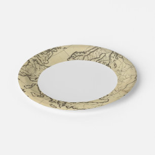 Europäische Kontur Pappteller