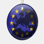 Europäische Kugel Keramikornament (Links)