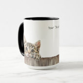 Europäische Kurzkatze-Tasse Tasse (Vorderseite Links)