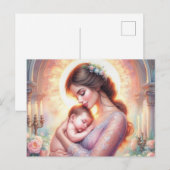 Europäische Mama 8 Postkarte (Vorne/Hinten)