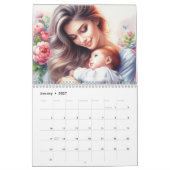 Europäische Mamas Kalender (Jan 2027)