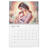 Europäische Mamas Kalender (Feb 2027)
