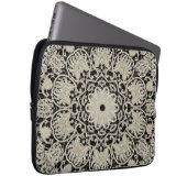 Europäische mit Filigran geschmückte Laptopschutzhülle (Vorne Rechts)