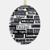 Europäische Reiseschmuck Keramikornament (Rechts)