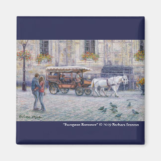 "Europäische Romance" Magnet