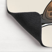 Europäische Schildkröte-Taube Mousepad (Ecke)