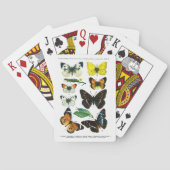 Europäische Schmetterlingsplatte II Spielkarten (Rückseite)