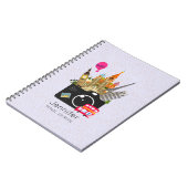 Europäische Sehenswürdigkeiten mit dem Camera Trav Notizblock (Linke Seite)