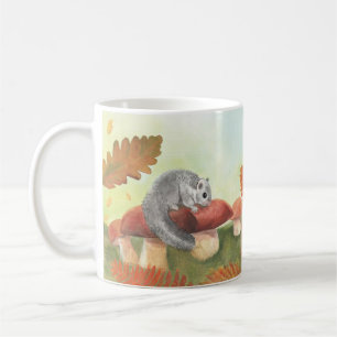 Europäische Siebenschläfer (Glis glis) in der Natu Kaffeetasse