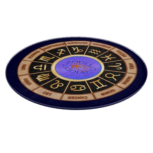 Europäische Sternzeichen Schneidebrett (Ecke)