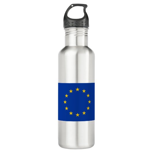 Europäische Union Edelstahlflasche (Vorderseite)