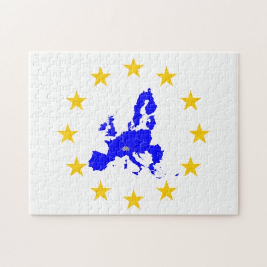 Europäische Union Puzzle (Horizontal)