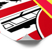 Europäische Verkehrsstitelkollektion Poster (Ecke)