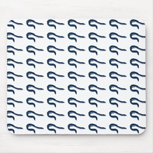 Europäischer Aal Mousepad (Vorne)