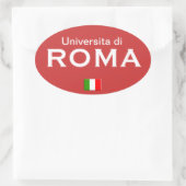 Europäischer Aufkleber für die Universität Rom (Tasche)