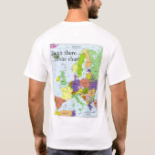 europäischer Ausflug T-Shirt (Rückseite)