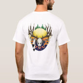 Europäischer Bergschädel T-Shirt (Rückseite)