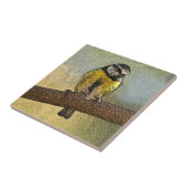 Europäischer blauer Tit Fliese (Seite)