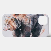 Europäischer Braunbär 2001 Case-Mate iPhone Hülle (Rückseite (Horizontal))