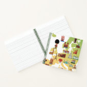 Europäischer Cartoon-Karte Notizblock (Innenseite)