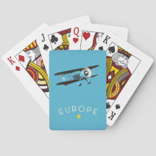Europäischer Goldener Stern Spielkarten
