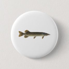 Europäischer Hecht Button