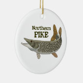 Europäischer Hecht Keramik Ornament (Rechts)