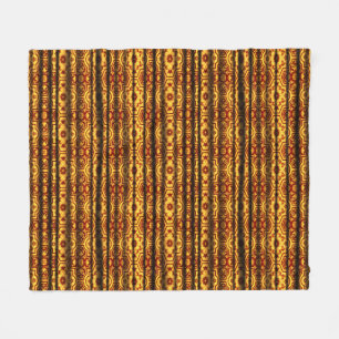 Europäischer Hof Barock Geometrisch Floral Scroll Fleecedecke