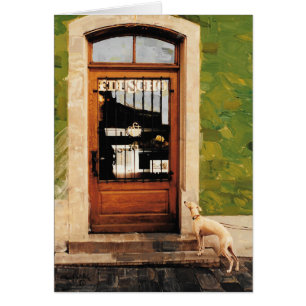 Europäischer Kaffee - ursprüngliche Malerei von C.