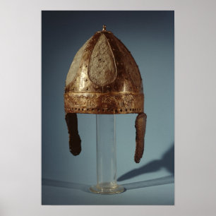 Europäischer Kriegskampfsturzhelm, c.500 Poster