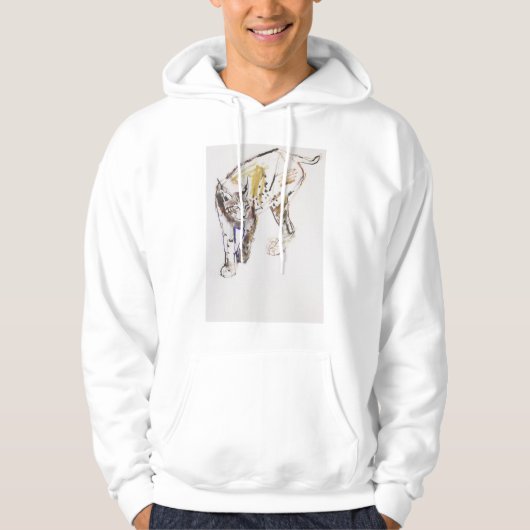 Europäischer Luchs Hoodie (Vorderseite)