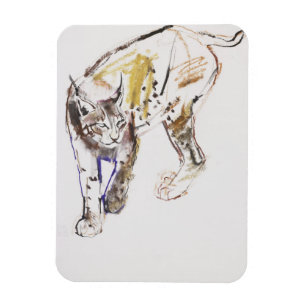 Europäischer Luchs Magnet