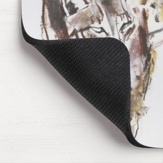 Europäischer Luchs Mousepad (Ecke)