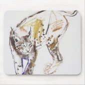 Europäischer Luchs Mousepad (Vorne)