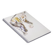 Europäischer Luchs Notizblock (Rechte Seite)