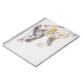 Europäischer Luchs Notizblock (Linke Seite)