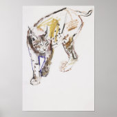 Europäischer Lynx Poster (Vorne)