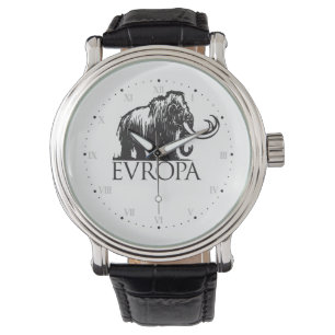 Europäischer Mammut Nordische Mythologie Wikinger Armbanduhr