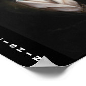 Europäischer Mann des XIX Jahrhunderts Poster (Ecke)