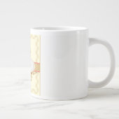 Europäischer Monogramm-Kaffeebecher Jumbo-Tasse (Rechts)