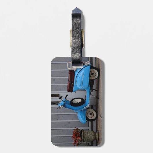 Europäischer Scooter - Gepäckanhänger (Rückseite vertikal)