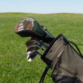 Europäischer Wolf Golf Headcover (In SItu)