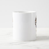 Europäischer Wolf Jumbo-Tasse (Vorderseite)