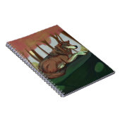 Europäischer Wolf Notizblock (Rechte Seite)