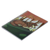 Europäischer Wolf Notizblock (Linke Seite)