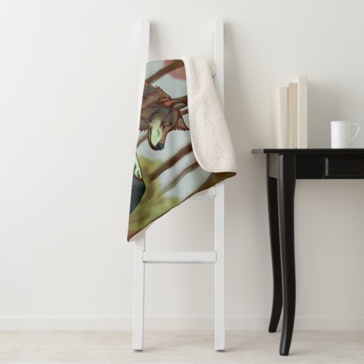 Europäischer Wolf Sherpadecke (Beispiel)